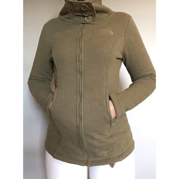 The North Face Jackets & Blazers - The North Face Green Thick Jacket